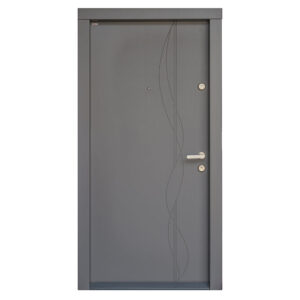 Usa Metalica de apartament Maco U4 Assa Abloy – Monoblock Antracit lemn