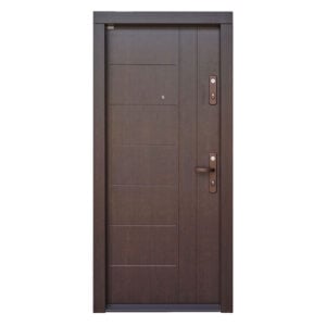 Usa Metalica de apartament Maco U5 Assa Abloy-Monoblock shield Wenge